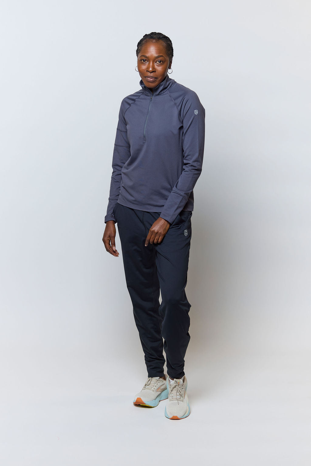 Pantalones deportivos negros de mujer Valia