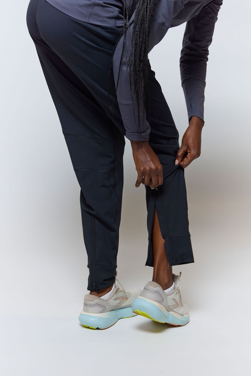 Pantalones deportivos negros de mujer Valia