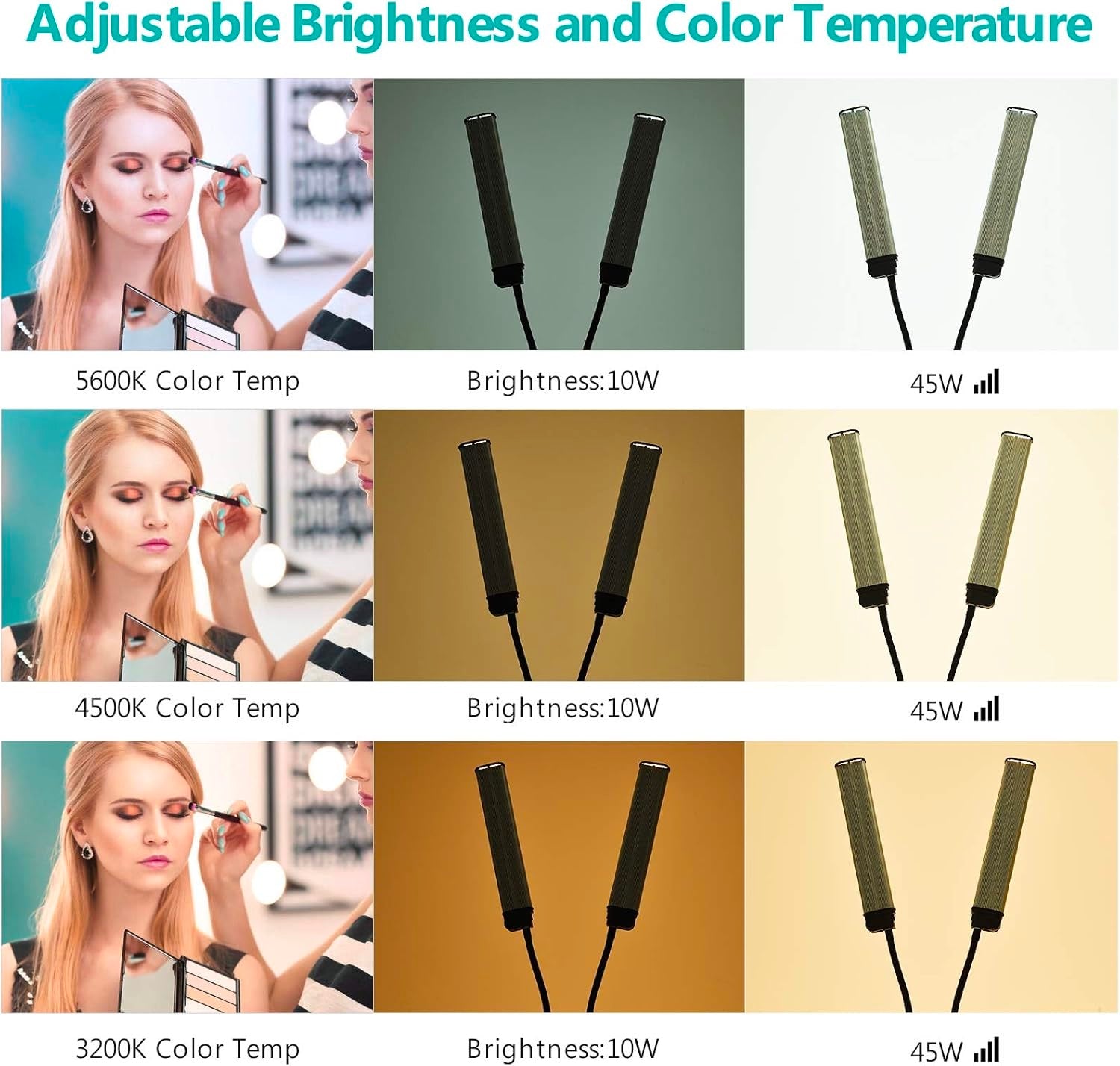 INKSOUL Flexible Double Arms LED Fill Light