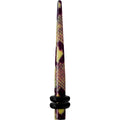 8G Green Snake Skin Acrylic Taper