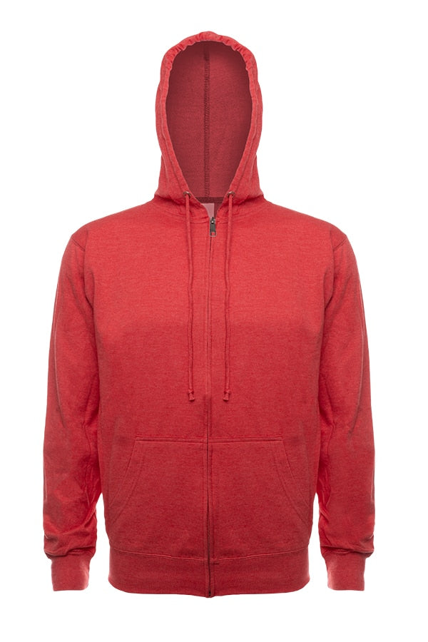 Sudadera con capucha con cremallera French Terry 4030