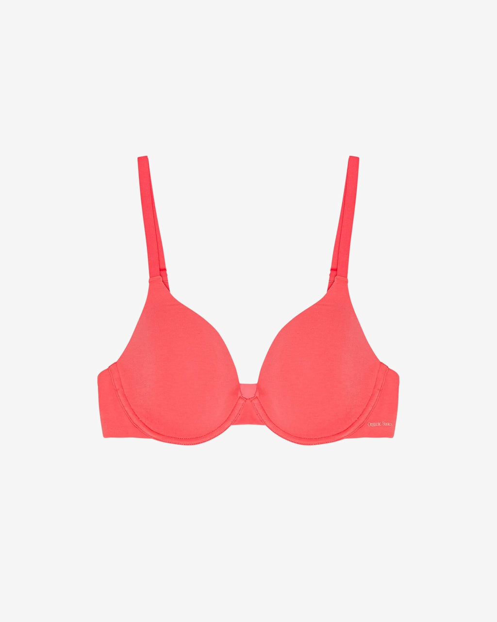 Organic Basics Women's Core Full Coverage Underwire Bra Sunset Size 36D