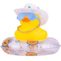MuMyer Yellow Duck Dashboard Decoration Rubber Car Ornament Small N21