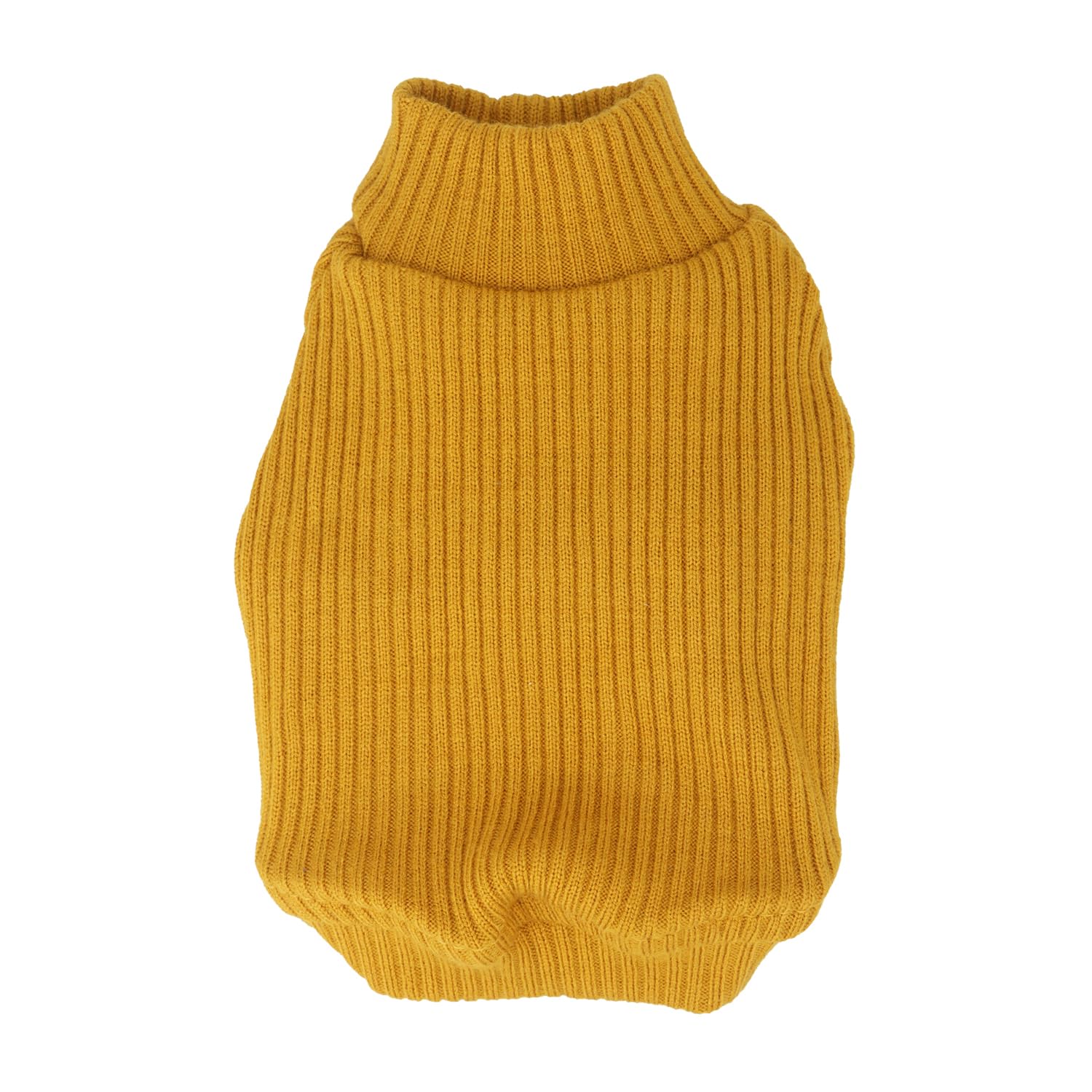 LOPHIPETS Small Dog Turtleneck Sweater Teacup Chihuahua Yorkie Yellow Size XXS