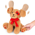 Prewplam Valentines Plush Love Dog Stuffed Animal Toy Brown 1 Inch