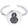 Pineapple Pedicure Adjustable Toe Ring