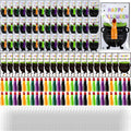 Vertintong Halloween Witch Finger Pointers 60 Pcs Fluorescent Color