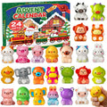 Govetom 2025 Christmas Advent Calendar 24 Days Slow Rising Squishy Multi-color
