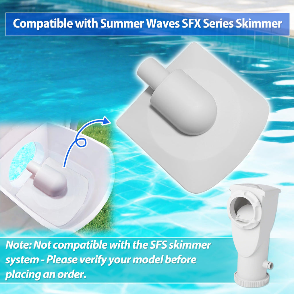 ARU P58PP1955W05 Vacuum Plate Adapter for Summer Waves Polygroup Skimmer Pump