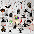 CyanLime 45 Pcs Happy Easter Banner Garland Paper Decorations Halloween Color