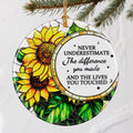 VIAKDEM Christmas Ceramic Ornament Retirement Design K Farewell Gift