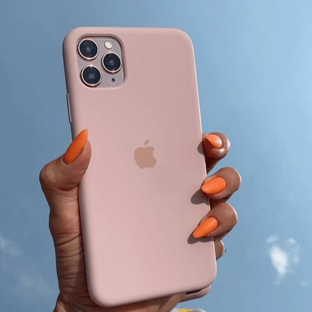 iPhone Silicone Case (Pink Sand)