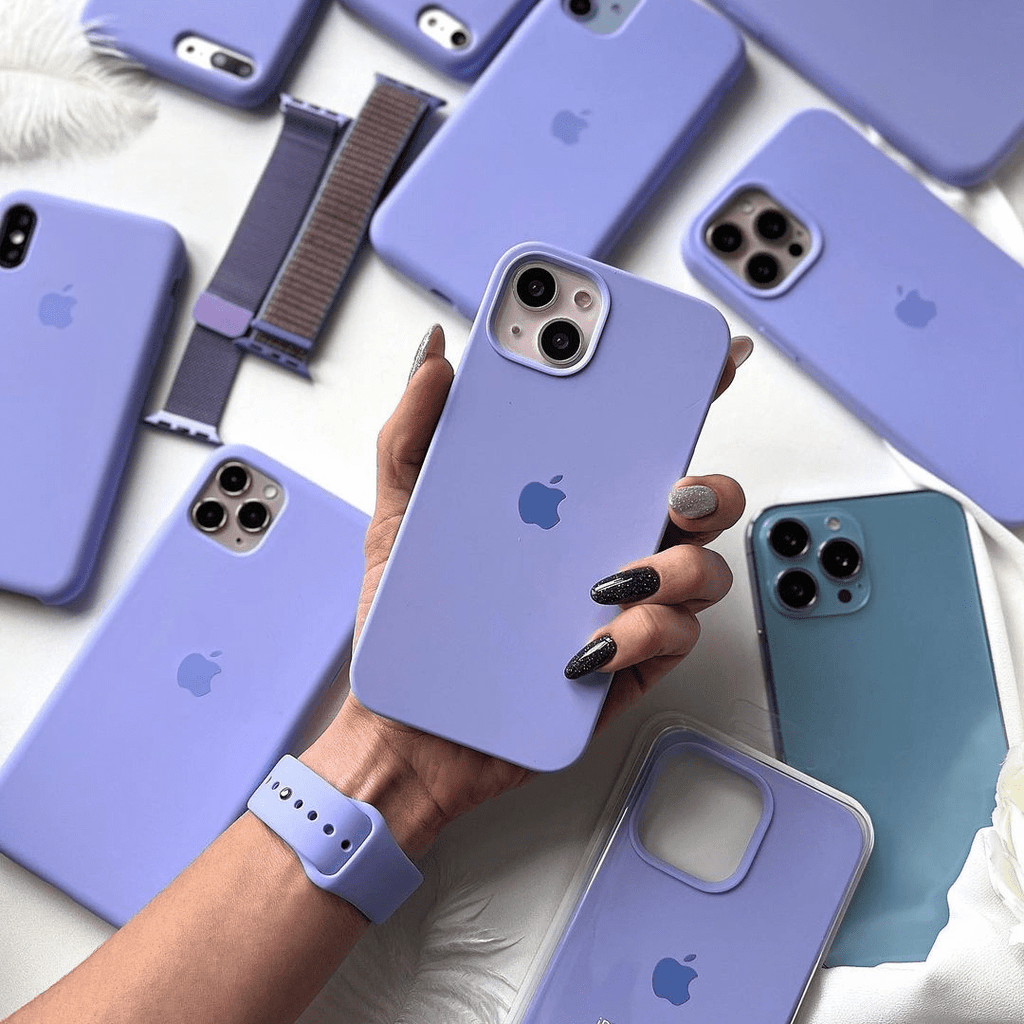 iPhone Silicone Case (Lilac)