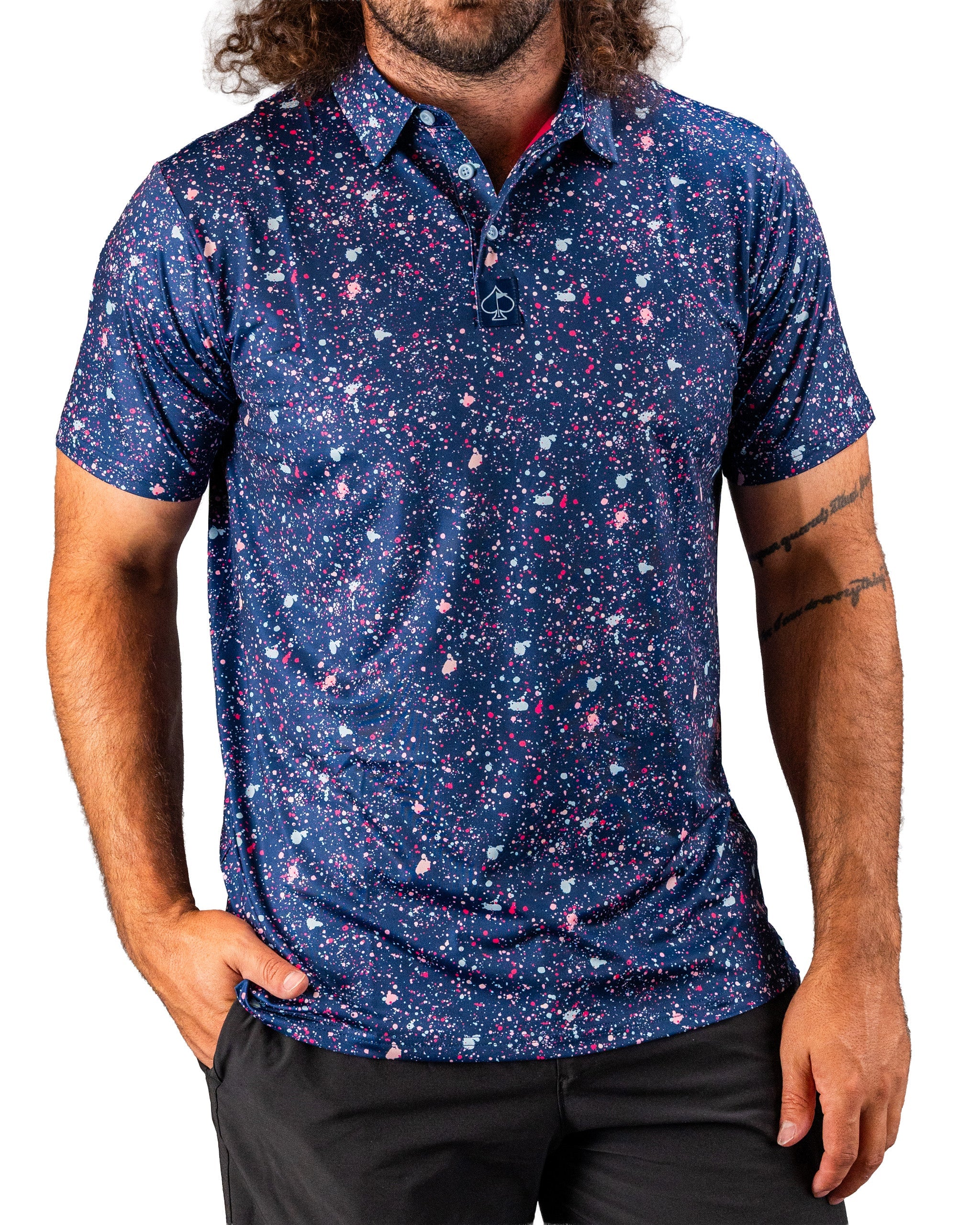 Blue Splatter