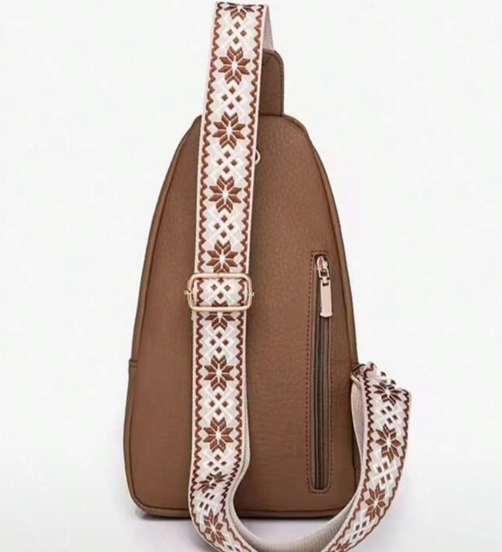 The Willow Crossbody Bag Brown