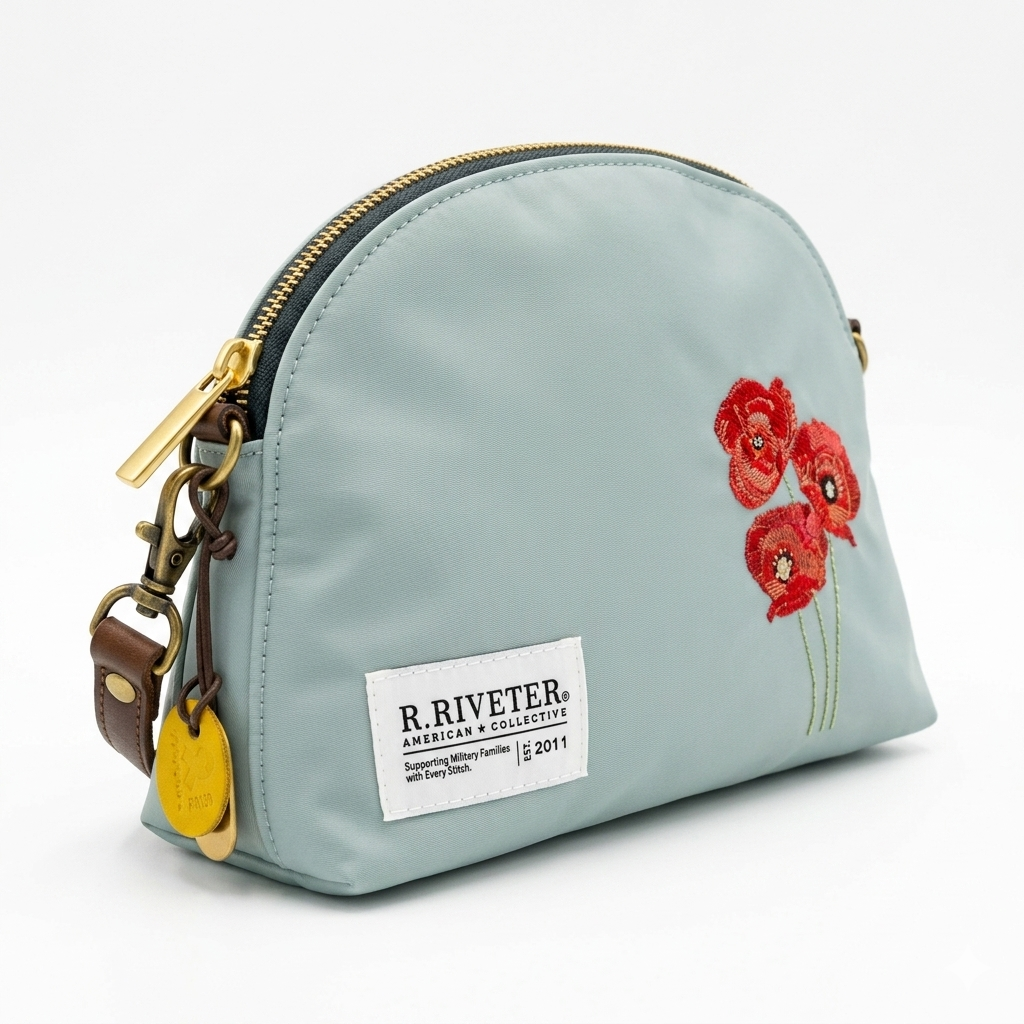 Hopper | Slate w/ poppy