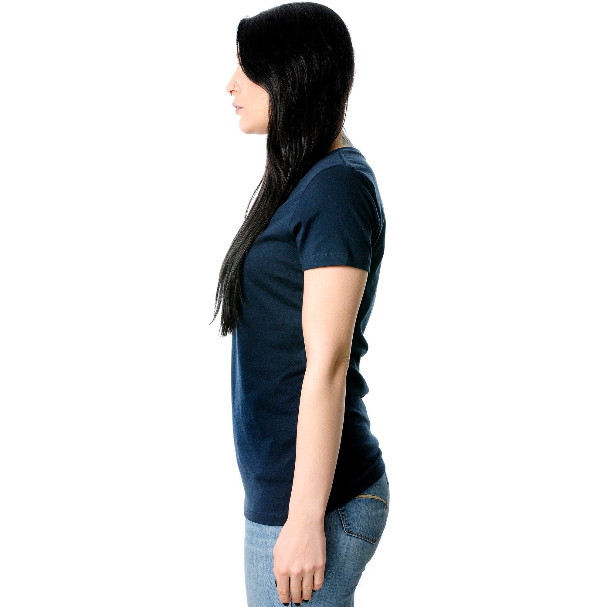 Free Spirit Tapered V-Neck Tee Shirt