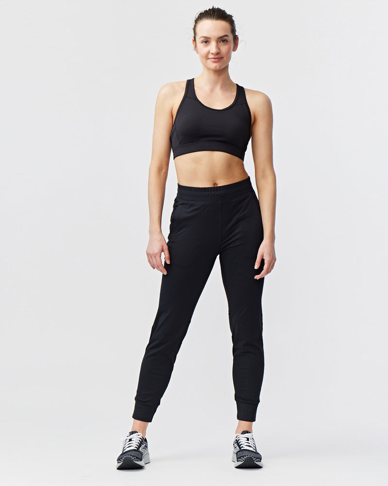 Pantalones deportivos negros de mujer Valia