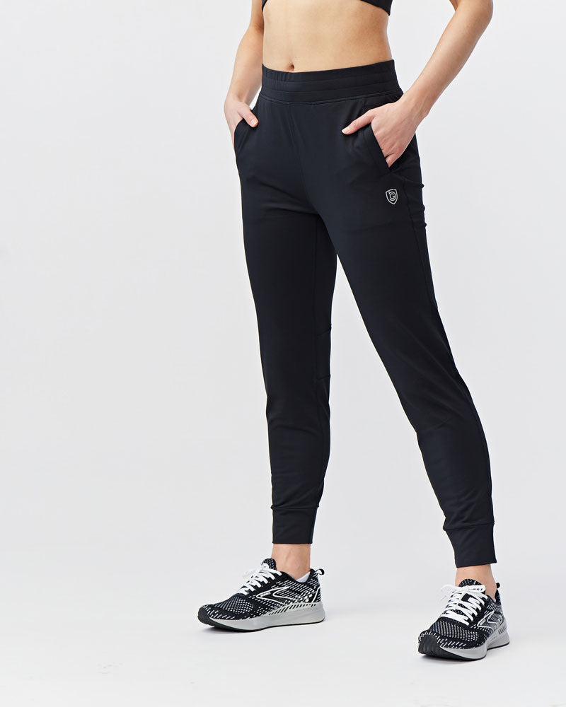 Pantalones deportivos negros de mujer Valia
