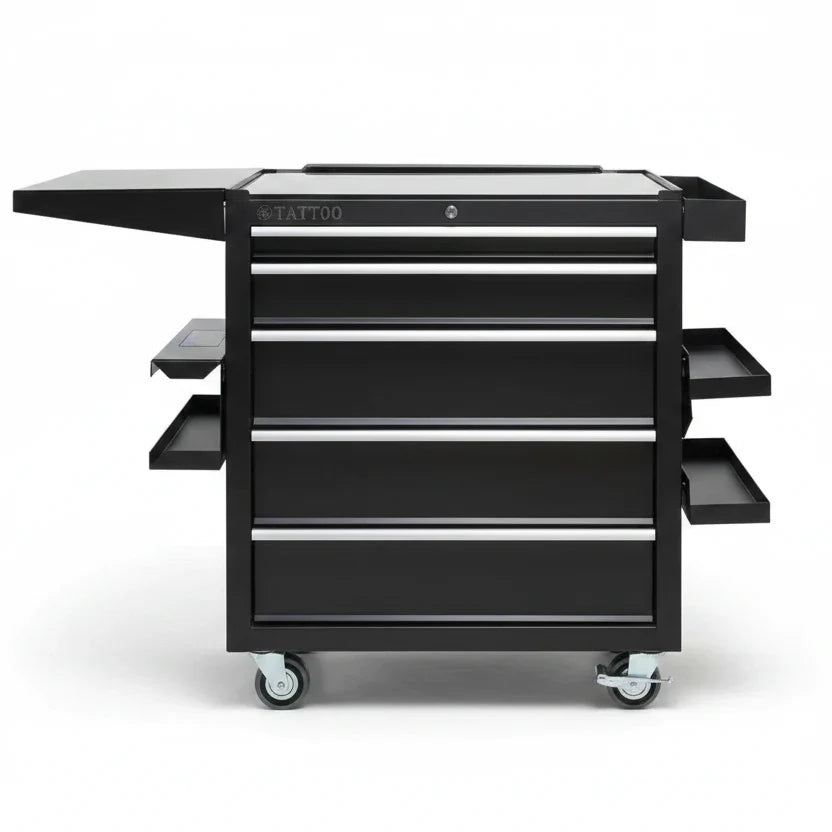 Multifunctional tattoo tool workbench tool car