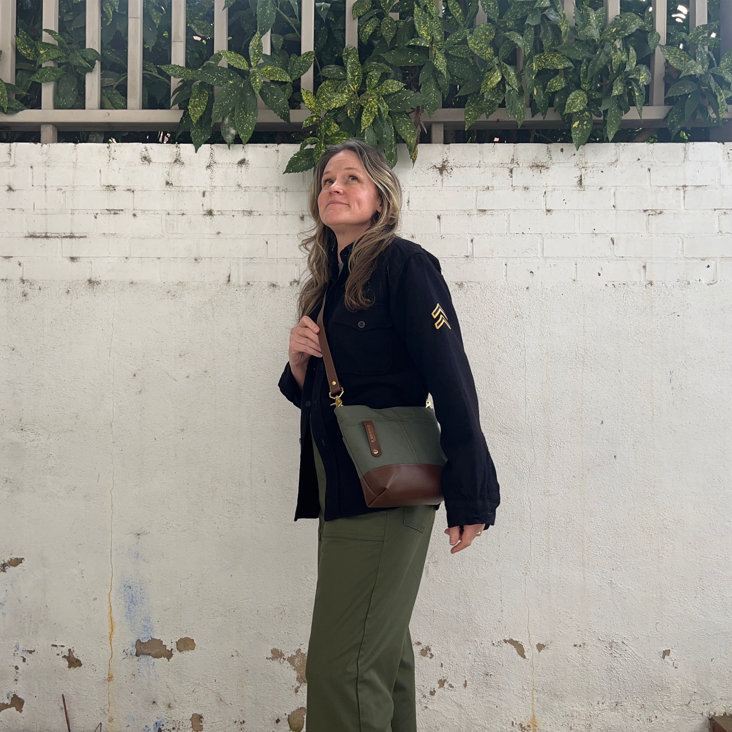 Betsy | Fatigue Flight Suit + Brown