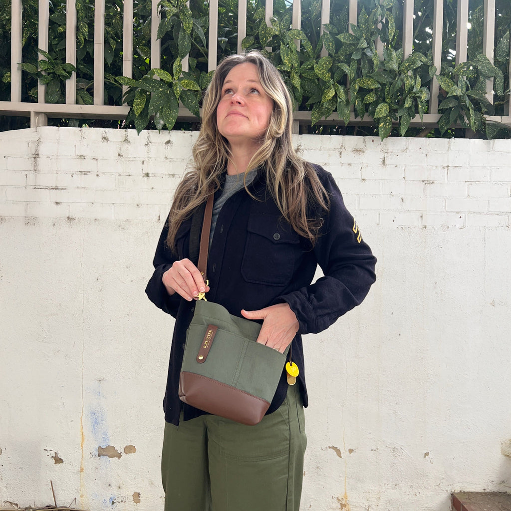 Betsy | Fatigue Flight Suit + Brown