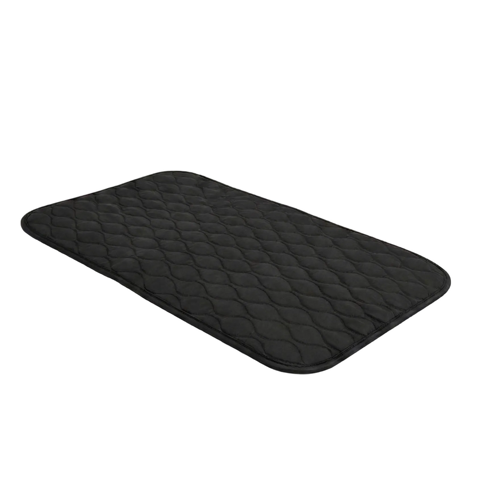 Changing Pad | Black Woobie Quilted
