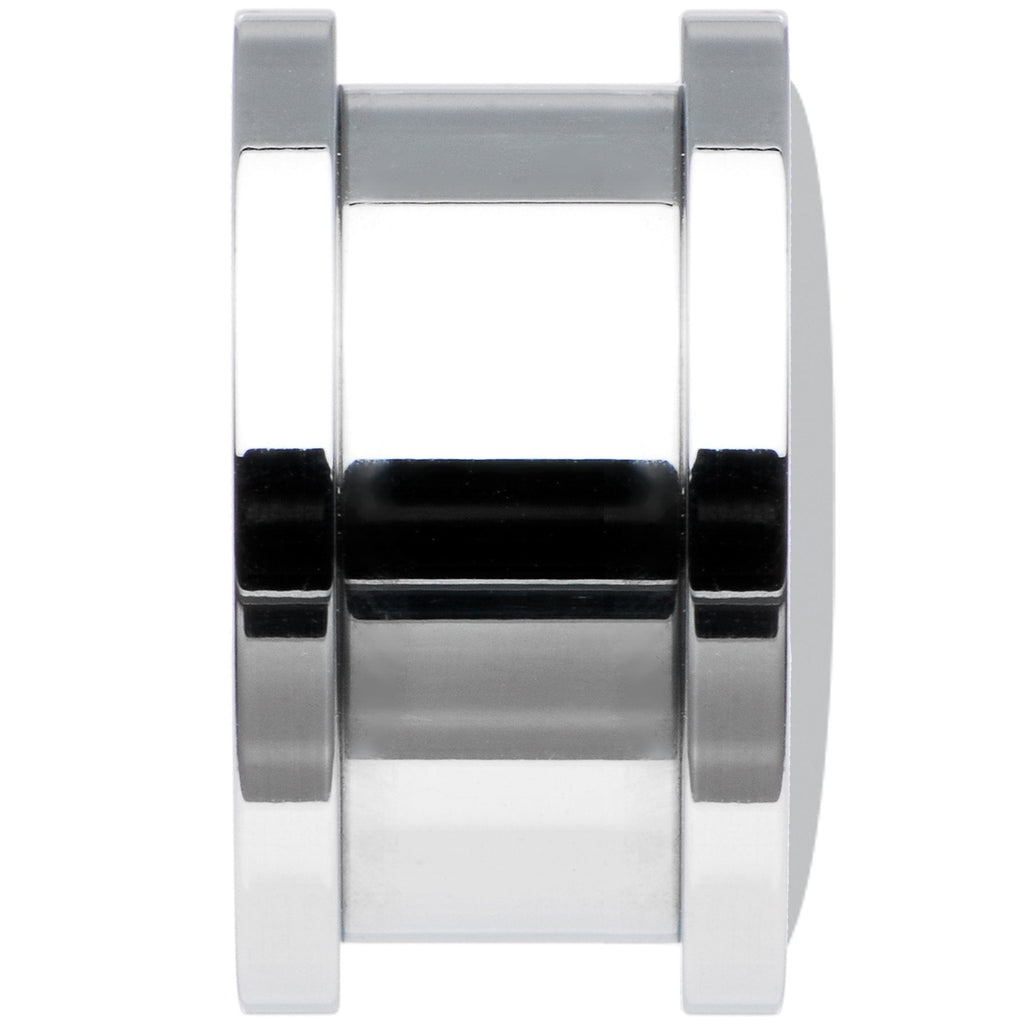 Pink Teal Tribal Print Steel Screw Fit Plug Set 5/8