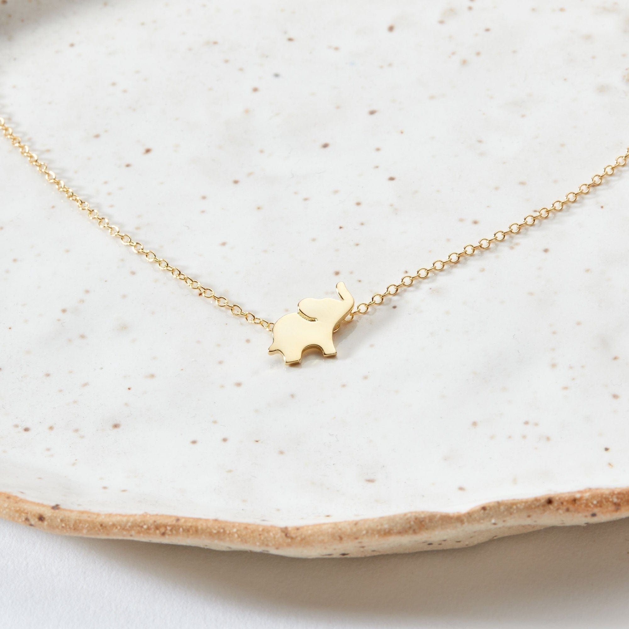 Goddaughter Elephant Necklace