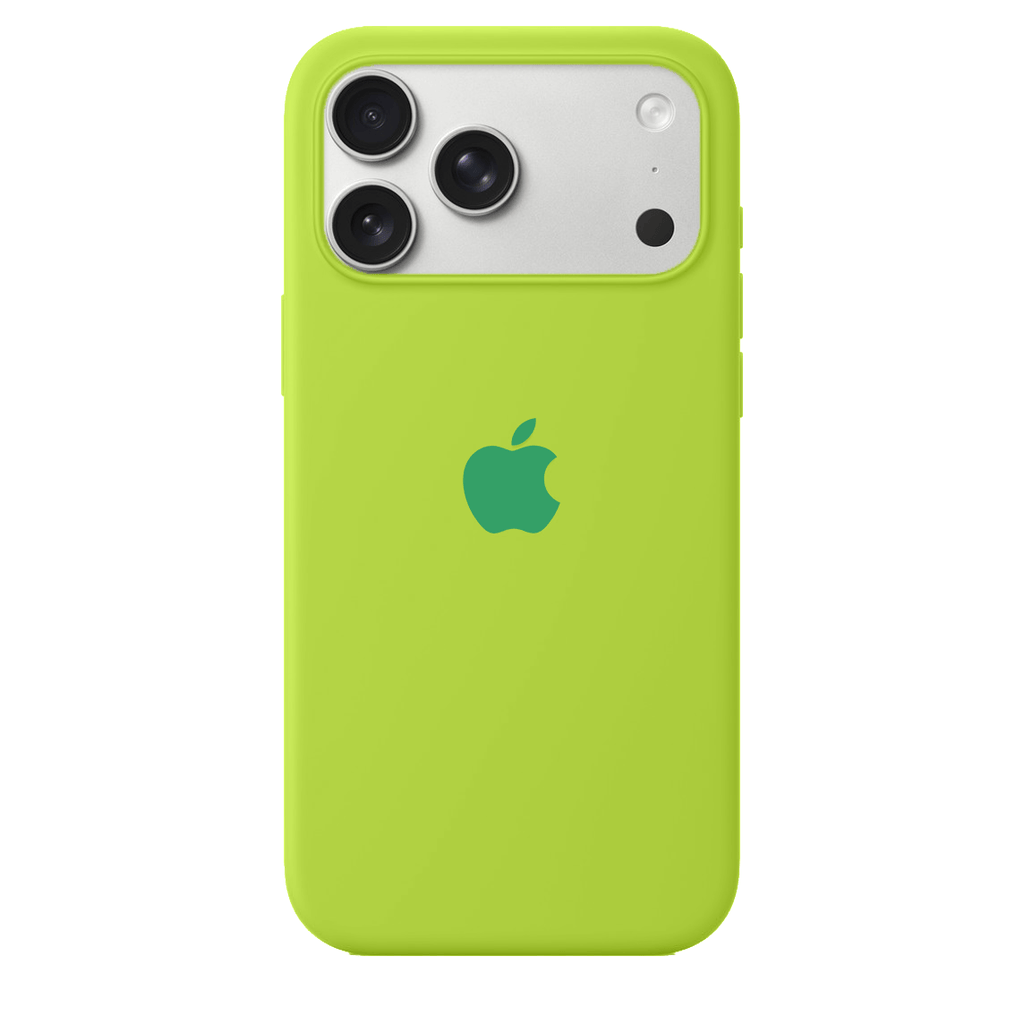 iPhone Silicone Case (Fluorescent Green)