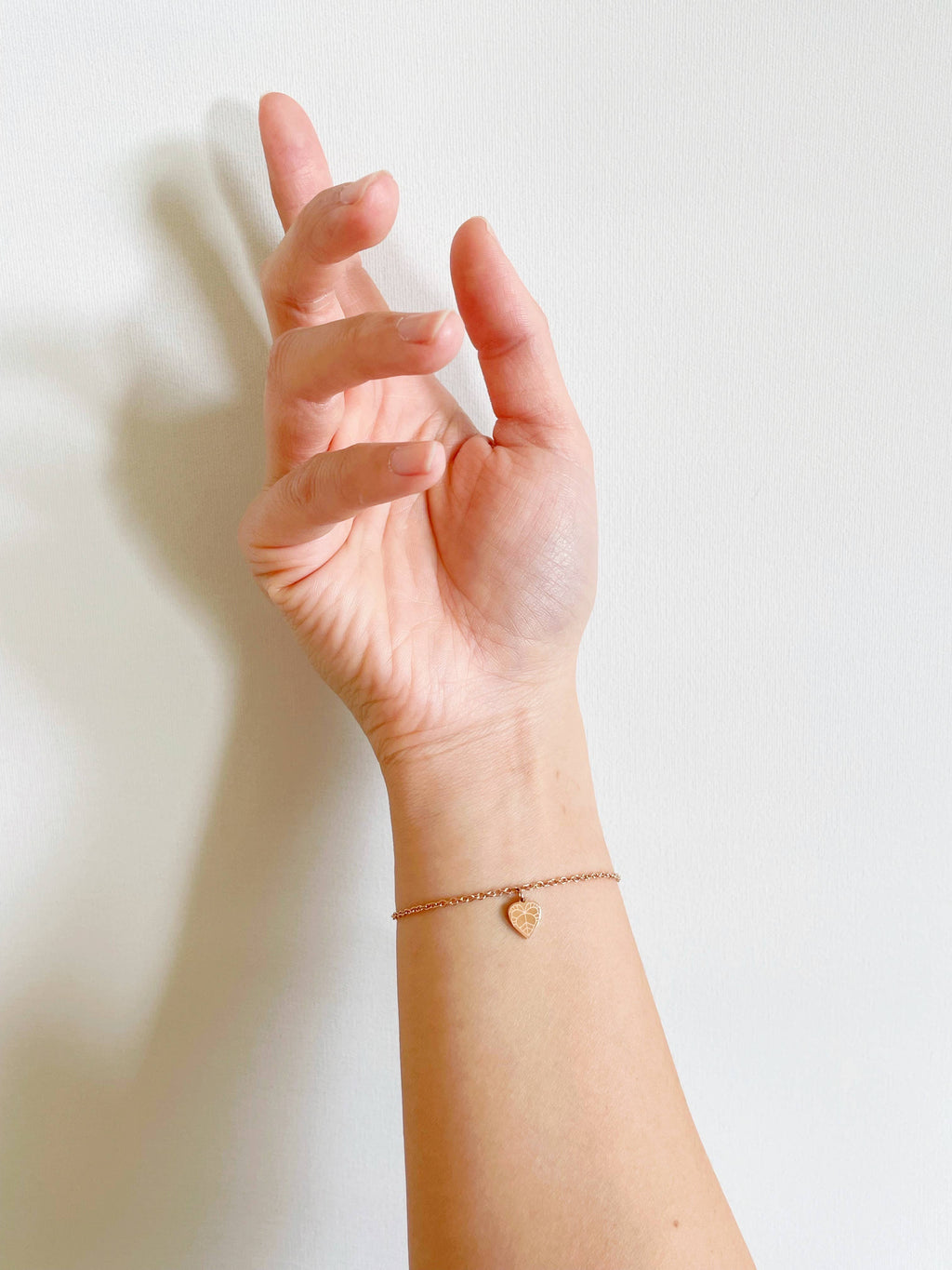 Monstera Deliciosa Charm Bracelet