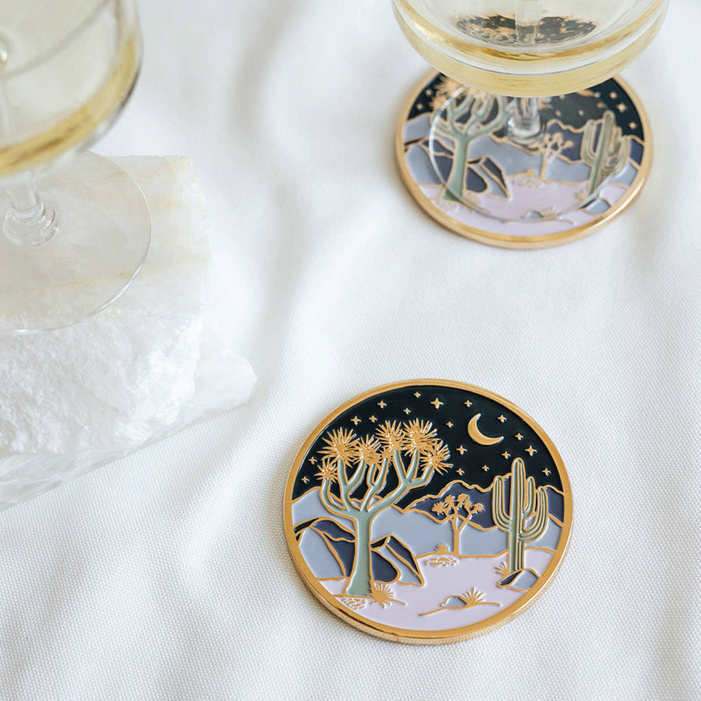 Moonlight Joshua Tree Luxe Coaster