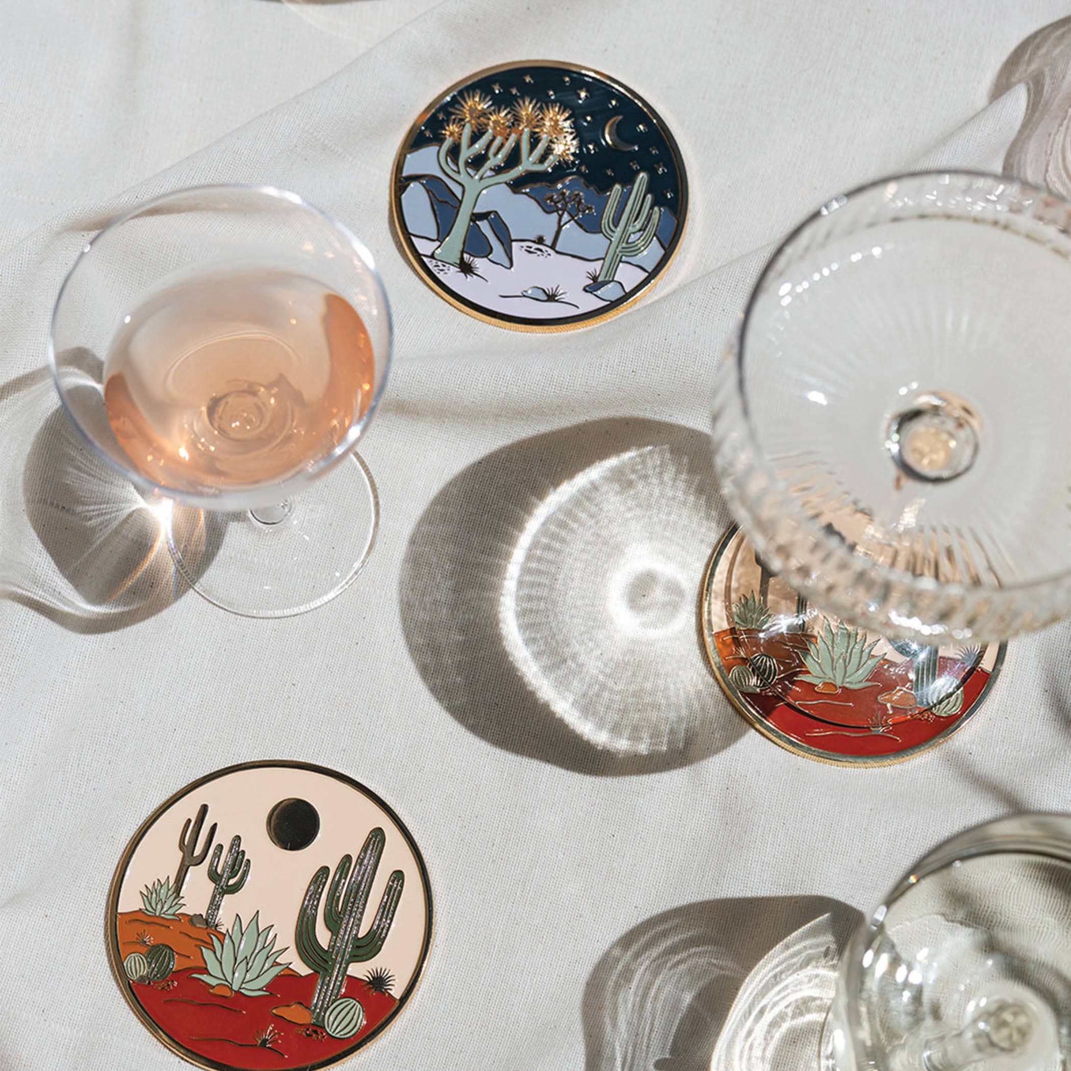 Moonlight Joshua Tree Luxe Coaster