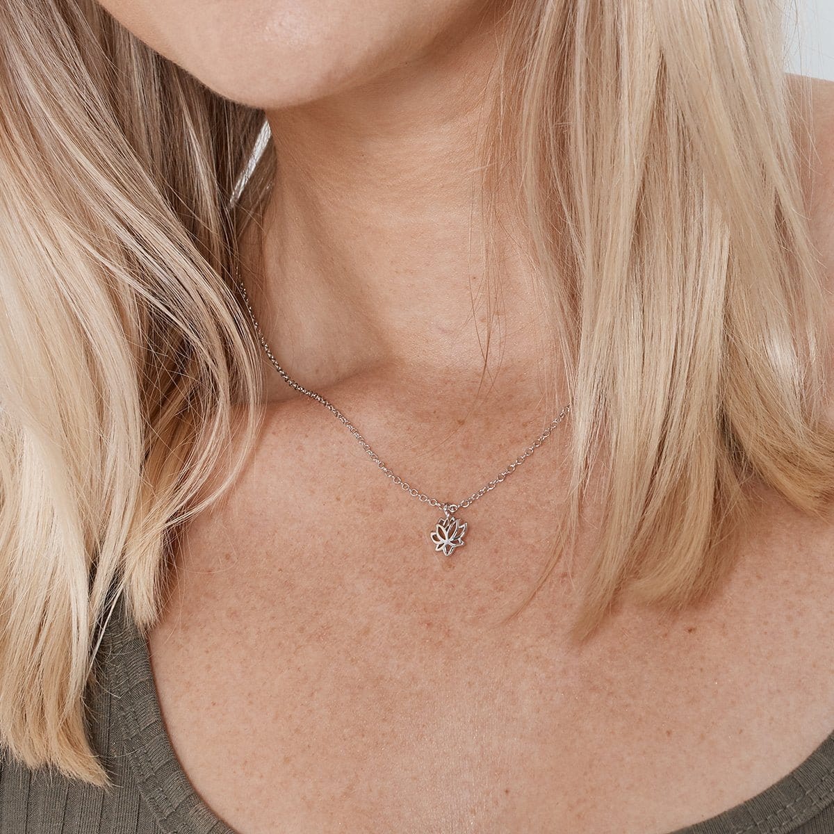 Nurse Lotus Necklace