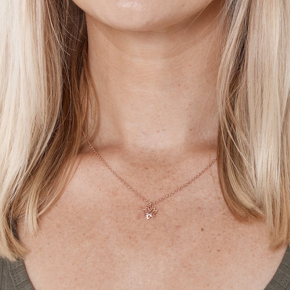 Nurse Lotus Necklace