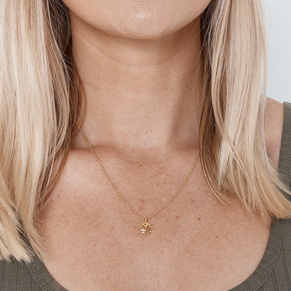 Nurse Lotus Necklace