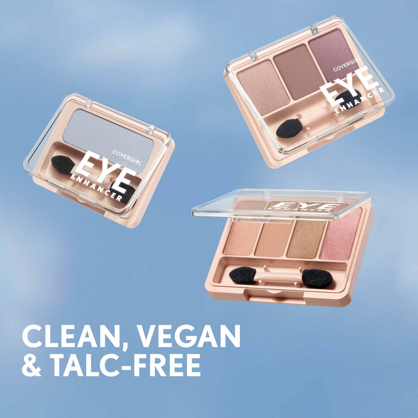 COVERGIRL Eye Enhancer Eyeshadow Quad Bellini Spritz Clean Vegan 0.19oz