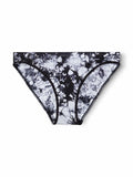 Happy Nation Girls Cool & Comfy Seamless Bikini Underwear Black Tie Dye Size L