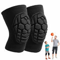 Lightweight Knee Pads with Sponge Padding for Sports, Black, Size M