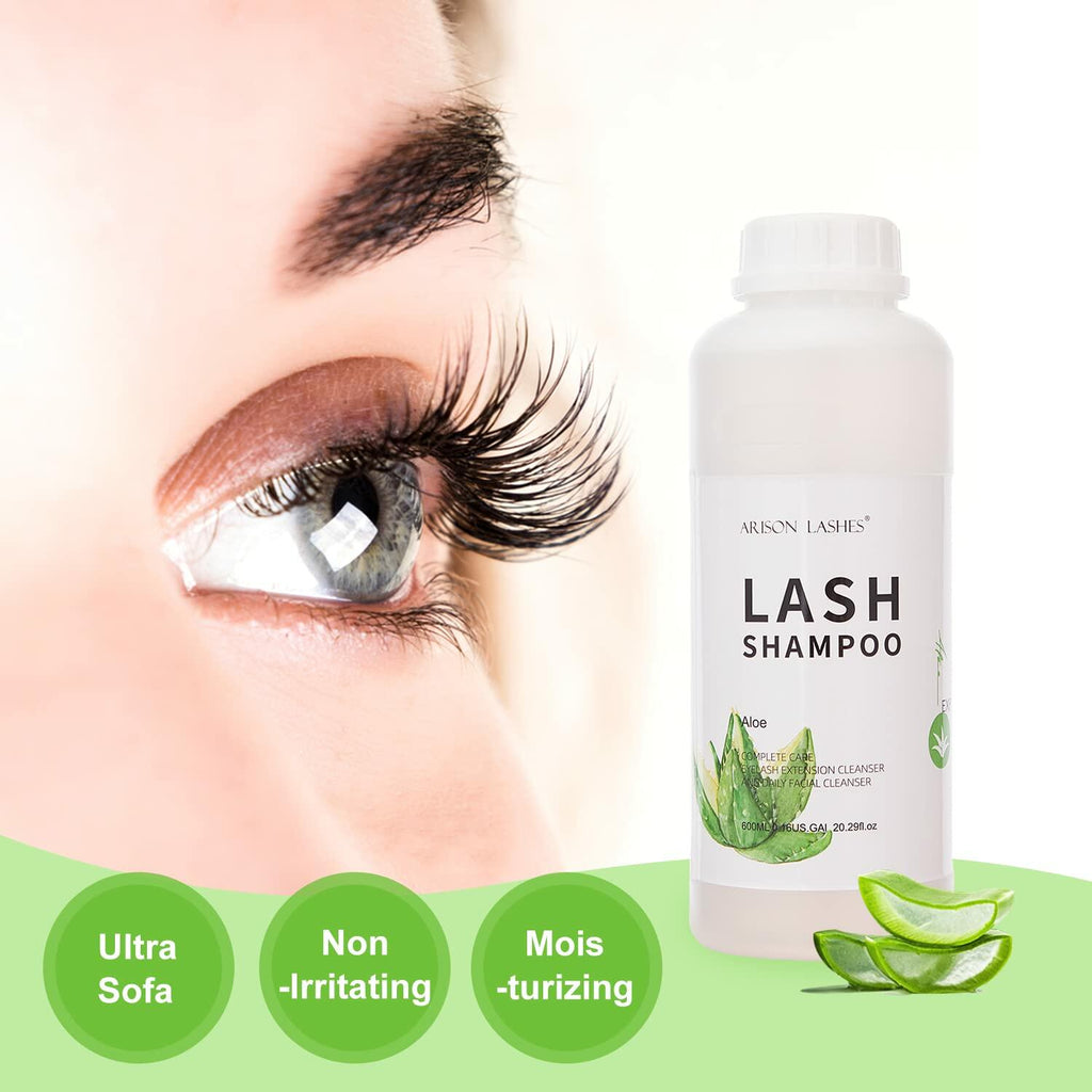 ARISON LASHES Lash Shampoo 150ml Eyelash Extension Cleanser Foaming