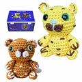 Geynaw Crochet Kit for Beginners Amigurumi Stuffed Animals Tiger