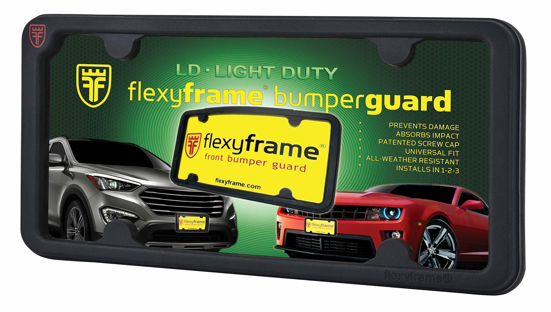 TN TrunkNets Inc NASA-Like Rubber Front License Plate Frame for Nissan