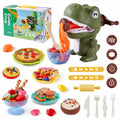 [Like New] Dinosaur Play Dough Set for Kids 3-8, Bulk Pack w/ Noodle Maker & Tools