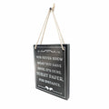 ARTAWEIN Bathroom Rules Wall Art Sign Rustic Humorous Decor
