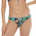Eidon Women's Standard Basic Fuller Coverage Bikini Bottom, Fruit Punch, Large