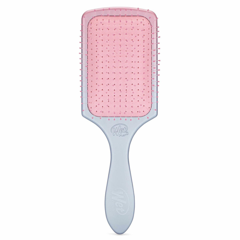 Wet Brush Paddle Detangler Hair Brush Pink/Purple Feel Good Ombre