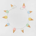 Spritz Ice Cream Garland Gold Metallic Paper Decoration Multicolor