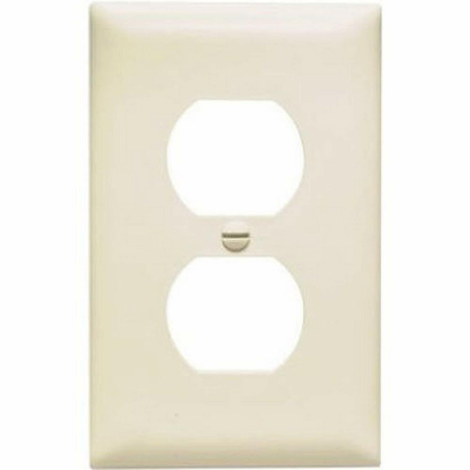 PASS & SEYMOUR TP8LACC100 1 Gang 1 Duplex Nylon Wall Plate Almond