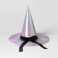Hyde and EEK! Boutique 12" Witch Hat Tabletop Halloween Lavender Iridescent