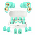 CLOZIAS Noise Cancelling Soft Foam Ear Plugs Green Hearing Protection